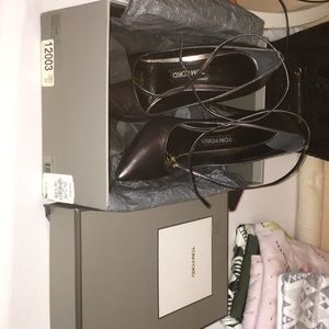 Tom Ford heels w/ ankle strap